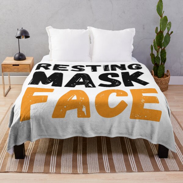 Item preview, Resting Mask Face | funny joke  designed and sold by CodingForTech.