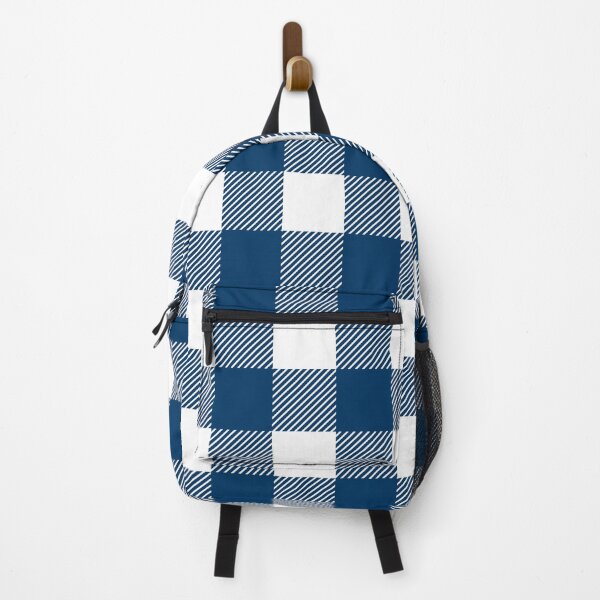 Item preview, Dark Blue and White Buffalo Check designed and sold by beezymurphy.