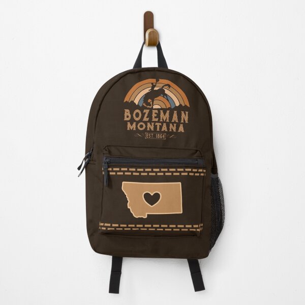 Item preview, Bozeman Montana Retro Wild West Cowboy designed and sold by NoBonesLife.