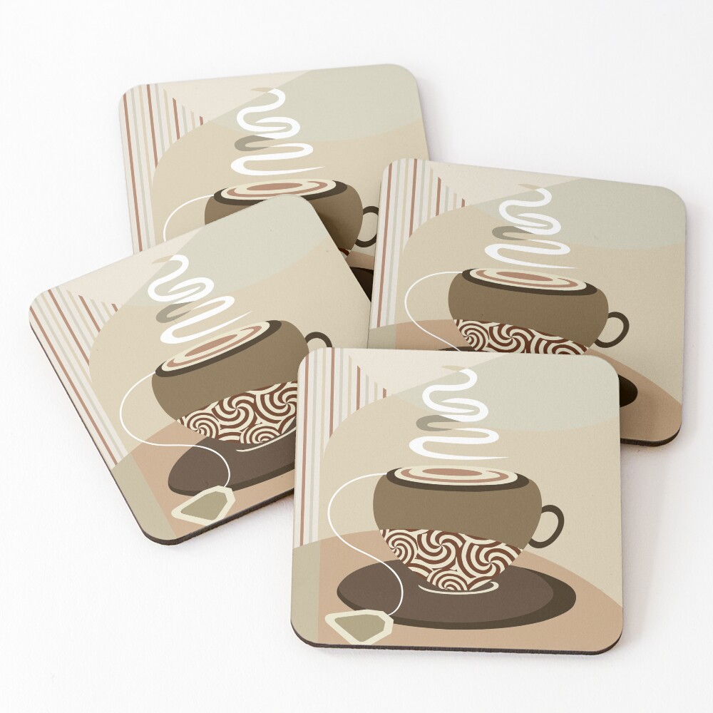 Item preview, Coasters (Set of 4) designed and sold by lanrestudio.