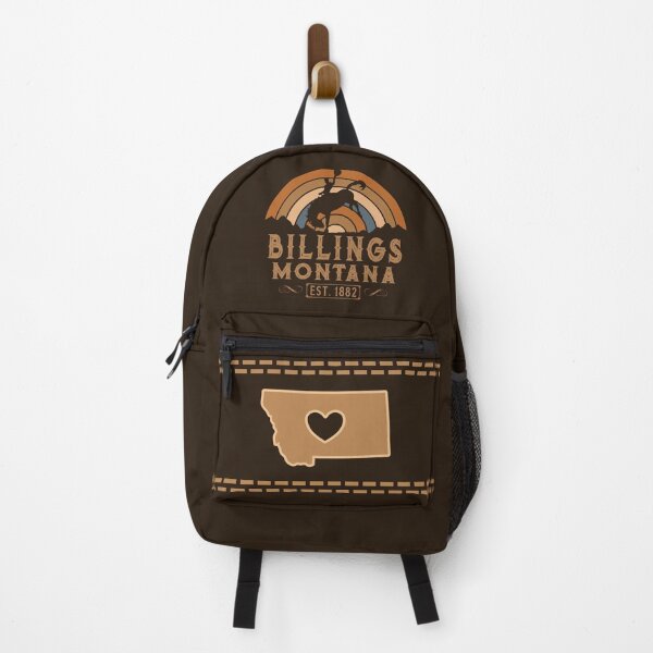 Item preview, Billings, Montana Retro Wild West Cowboy designed and sold by NoBonesLife.