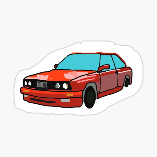 Autocollant BMW e30 Sticker