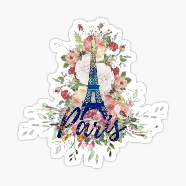 Artikel-Vorschau von Erstaunliche Kunst für die Stadt Paris mit wunderschönen Blumen, designt und verkauft von RED-HA.