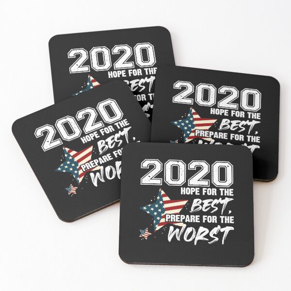 Item preview, 2020 Hope For The Best, Prepare For Worst - Funny Sarcastic designed and sold by Dressed For  Duty.