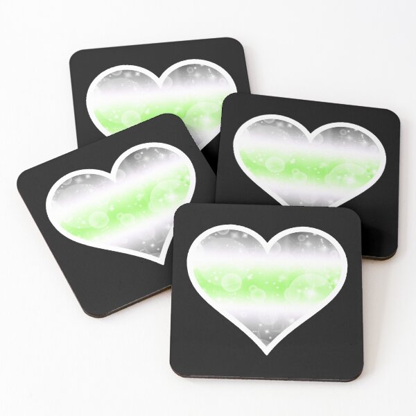Item preview, Agender Pride Sparkle Heart designed and sold by Bumblefuzzies.