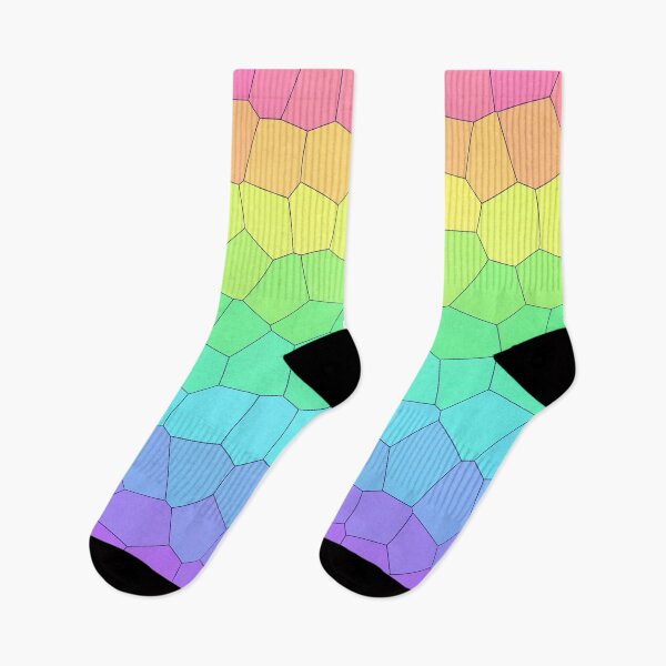 Artikelvorschau, Geometrischer Regenbogenverlauf entworfen und verkauft von Whoopsidoodle.