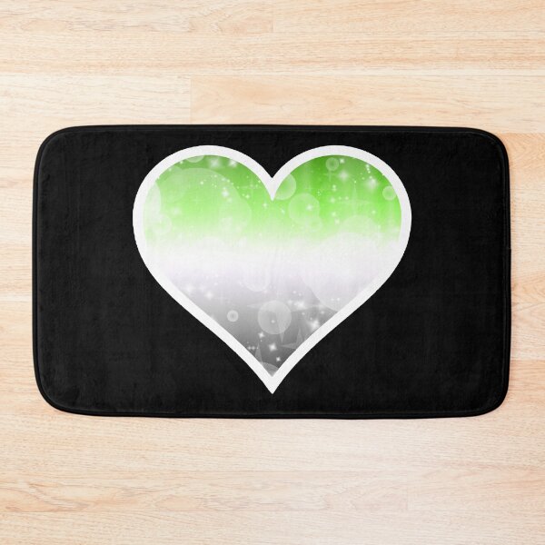 Item preview, Aromantic Pride Sparkle Heart designed and sold by Bumblefuzzies.