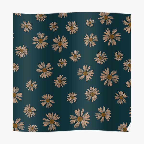 Late Summer Floral Poster