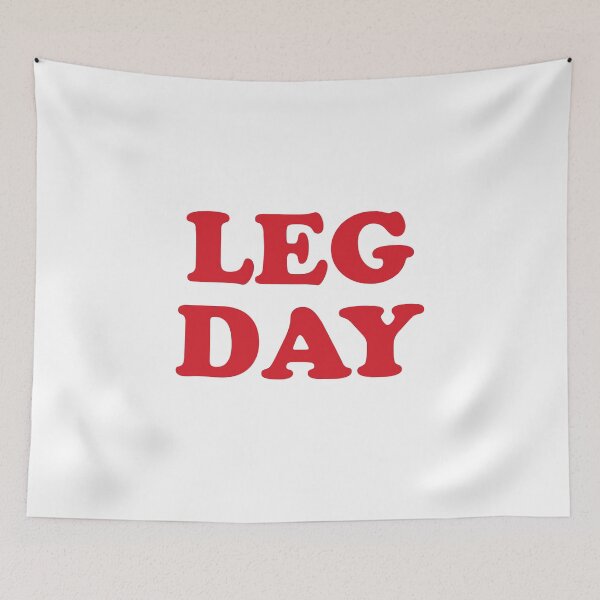 Item preview, Leg Day Red designed and sold by beezymurphy.