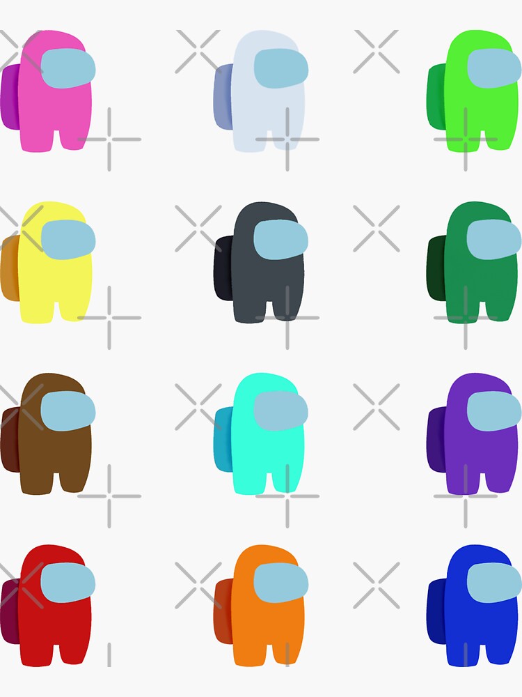 Among Us Crewmates Set by passiveisopod