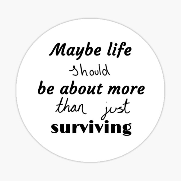 The 100 quote Sticker