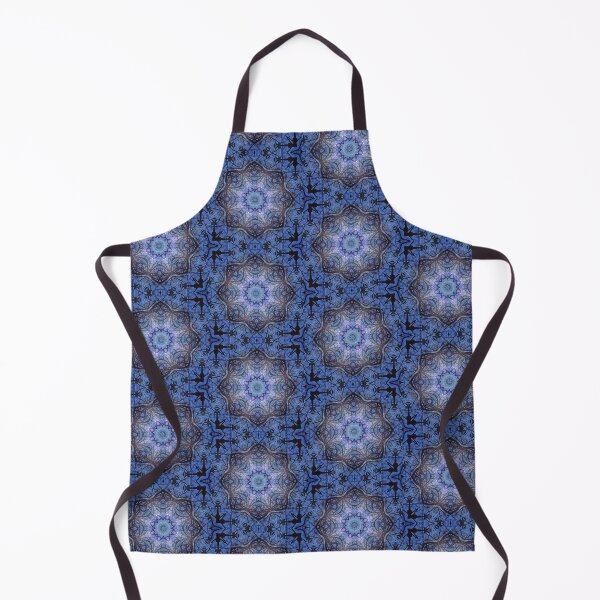 Item preview, Colorama mosaic stained glass blue designed and sold by Joie-et-Poesie.