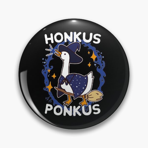 Item preview, Honkus Ponkus Witchy Halloween Goose Game designed and sold by ibeargifts.