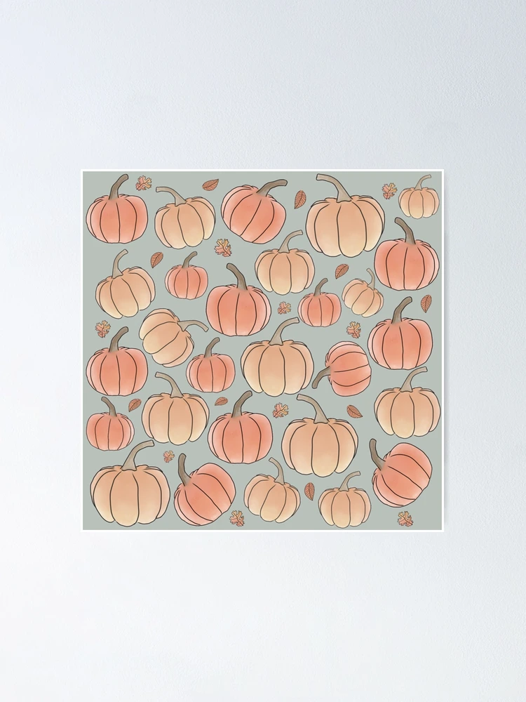 Thumbnail 1 of 3, Poster, Fall Pattern designed and sold by bjfritz.