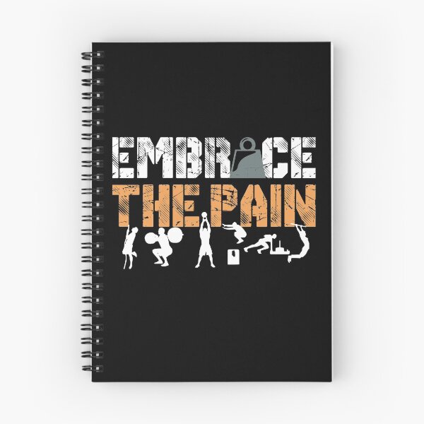 Item preview, Embrace The Pain - Crossfit Women, Deadlift, Squats, Burpees designed and sold by Desiznn.