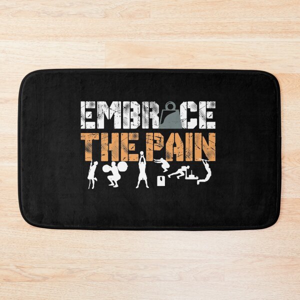 Item preview, Embrace The Pain - Crossfit Women, Deadlift, Squats, Burpees designed and sold by Desiznn.