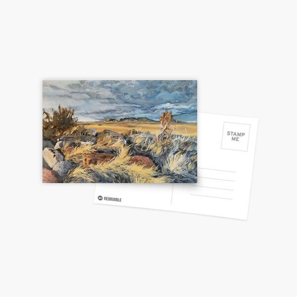 Montana Hills - Fine Art, Landscape Painting Postcard