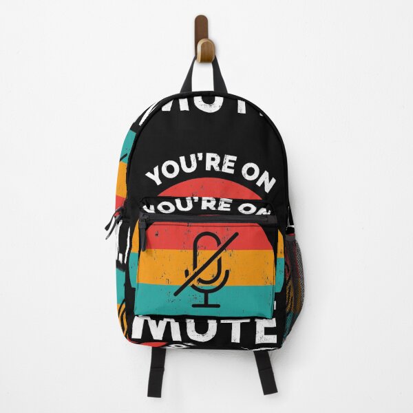 Item preview, You're On Mute Colourful | Work from home office humour conference call designed and sold by ibeargifts.