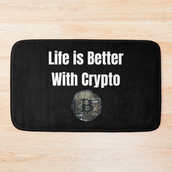 Item preview, Life is Better With Crypto designed and sold by Cryptohaven.