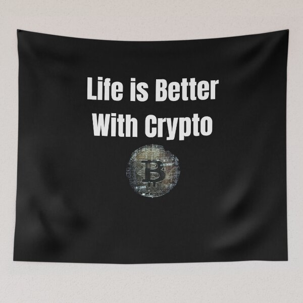 Item preview, Life is Better With Crypto designed and sold by Cryptohaven.