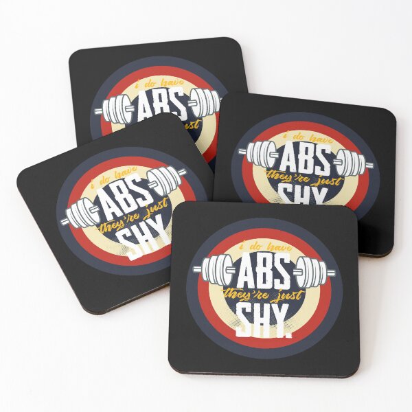 Item preview, I Do Have Abs They're Just Shy - Crossfit Women Deadlift, Squats, Burpees designed and sold by Desiznn.
