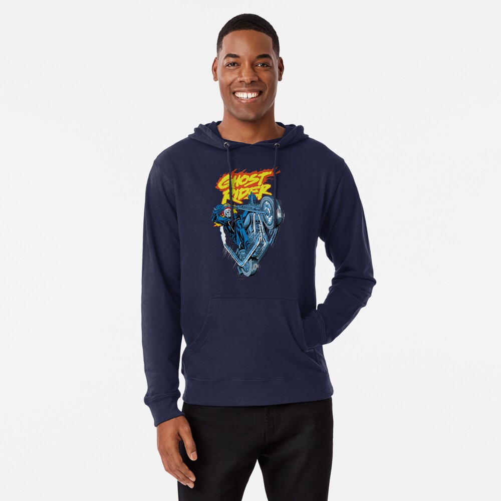 ghost rider hoodie blue Cinosural International School