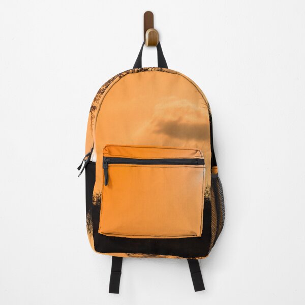 Item preview, Silhouette orange sunset tree design designed and sold by Stéphane Thirion.