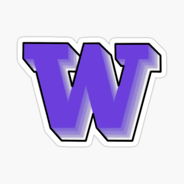 University of Washington w Sticker
