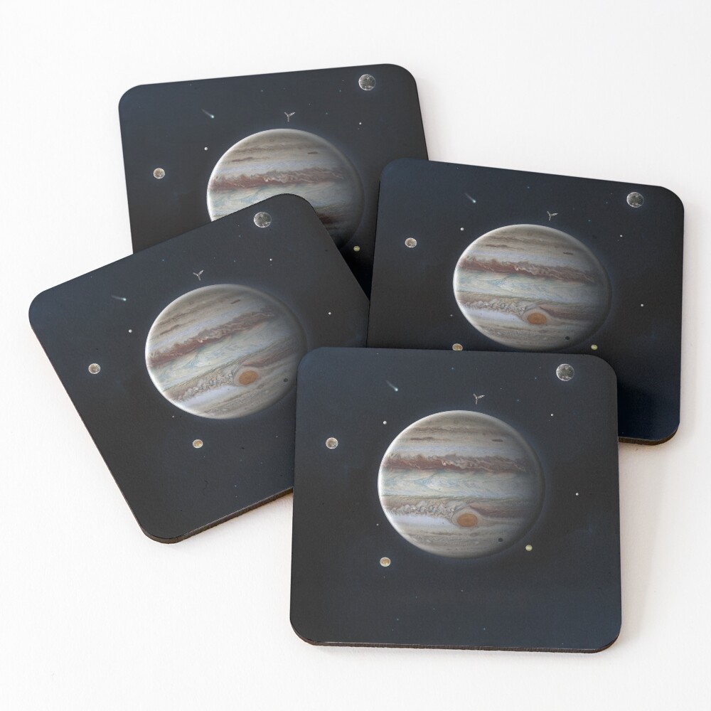 Item preview, Coasters (Set of 4) designed and sold by BOSPlanets.