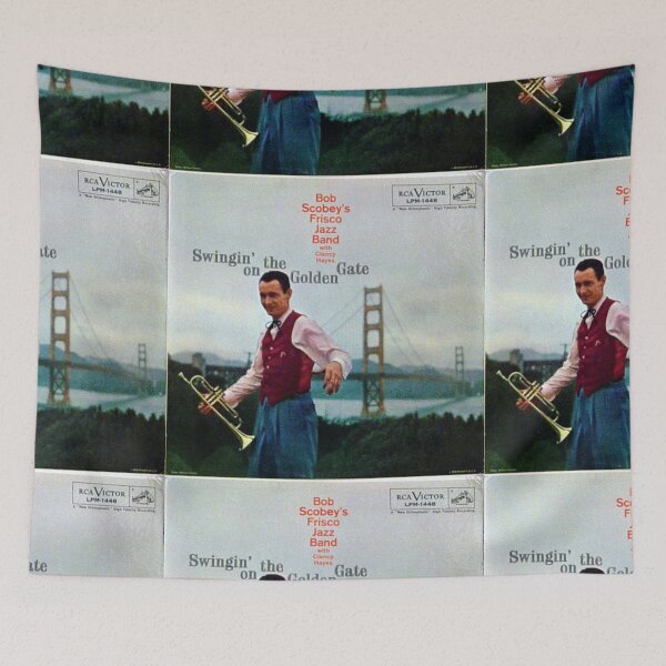 Item preview, Bob Scobey's Frisco Jazz Band With Clancy Hayes – Swingin' On The Golden Gate designed and sold by Vintaged.