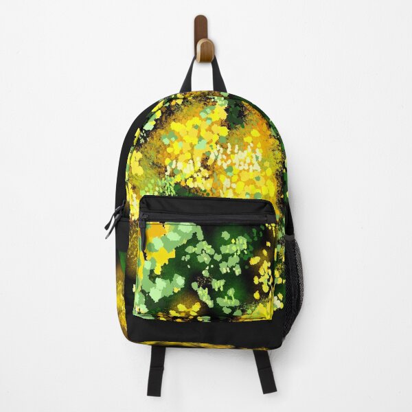Item preview, Green Yellow Black Abstract Art designed and sold by MonksandZappa.