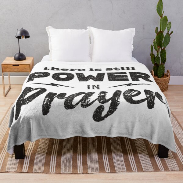 Item preview, There Is Still Power In Prayer - Black designed and sold by Creatively Torn.