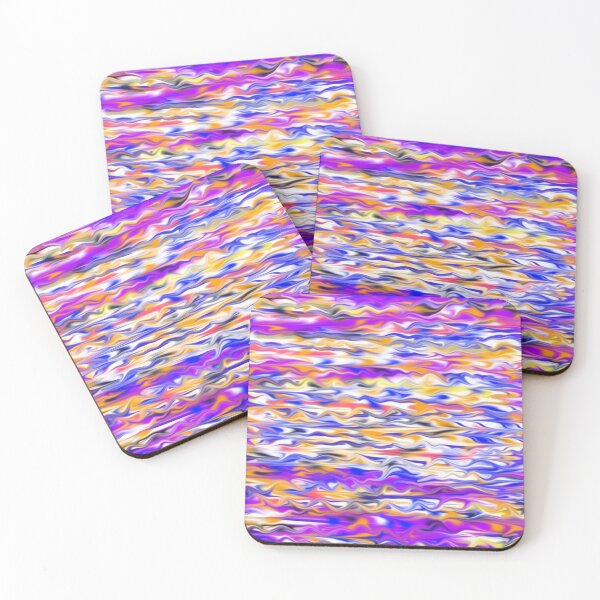 Item preview, watercolor multicolor splash abstract print designed and sold by NikaAstra.