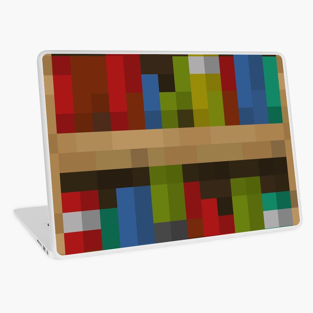 Minecraft Bookshelf Ipad Case Skin By Mcblockpillow Redbubble