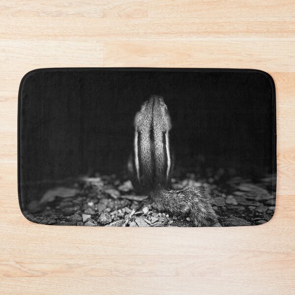 Item preview, Chipmunk Back Stripes - Black and White designed and sold by SMilllar.