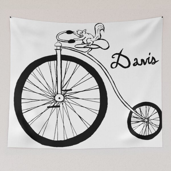Item preview, Davis bike squirrel designed and sold by Emily Patterson.
