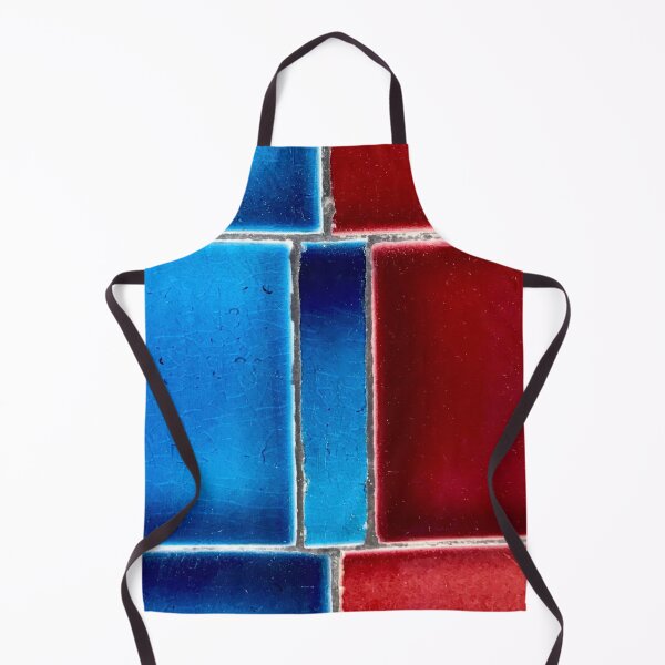 Item preview, Blue and Red Tile designed and sold by PaolinoDesigns.