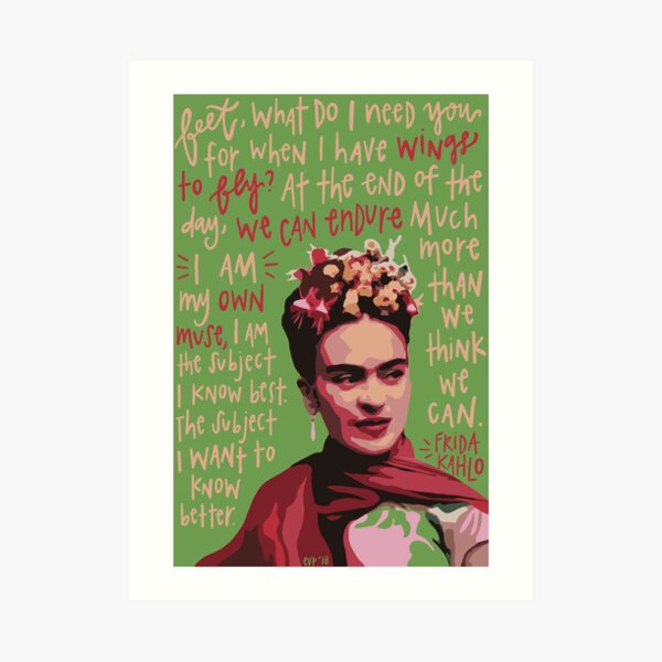 Frida. Art Print