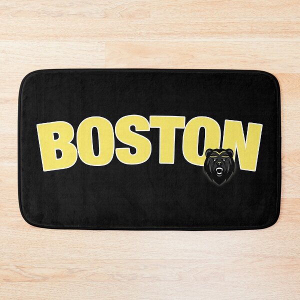 Boston vintage hockey Bath Mat