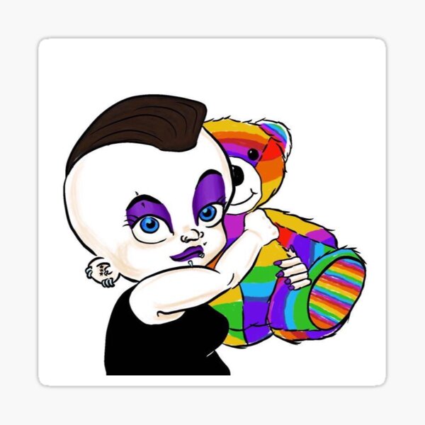 Punk Princess Sticker