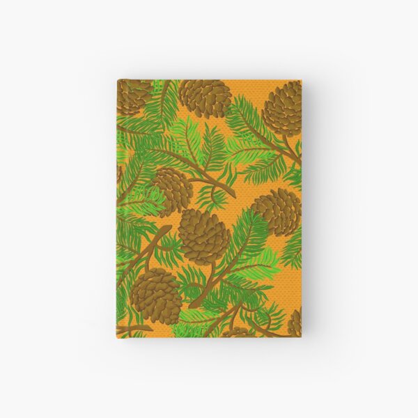 Pine cone Hardcover Journal