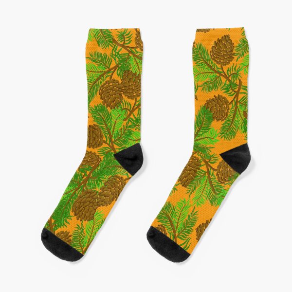 Pine cone Socks