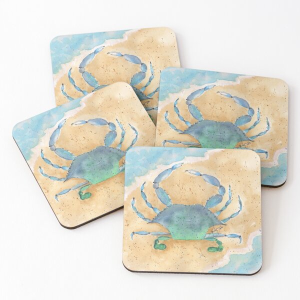 Item preview, Blue Crab In The Sand designed and sold by karen  curinga.