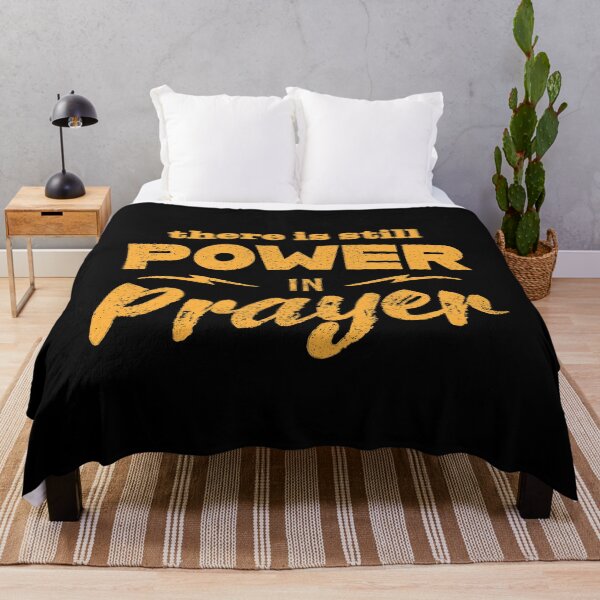 Item preview, There Is Still Power In Prayer - Yellow designed and sold by Creatively Torn.