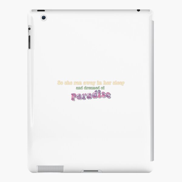 paradise lyrics Sticker for Sale by khongor1020