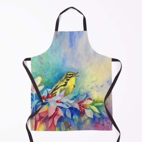Item preview, Praire Warbler Watercolor Original Art designed and sold by muralmouse.