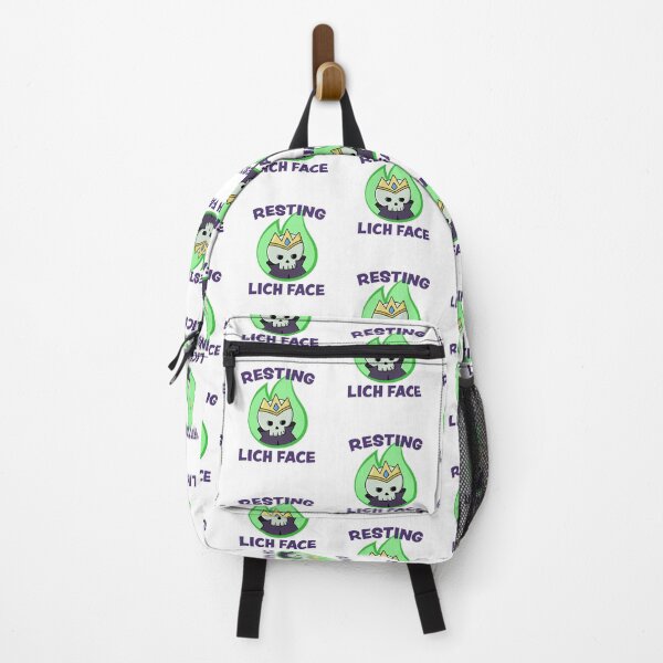 Item preview, Resting Lich Face designed and sold by Cute N' Nerdy Shop.