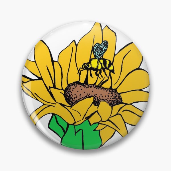 Artikelvorschau, Sonnenblume & Biene entworfen und verkauft von Emily Patterson.