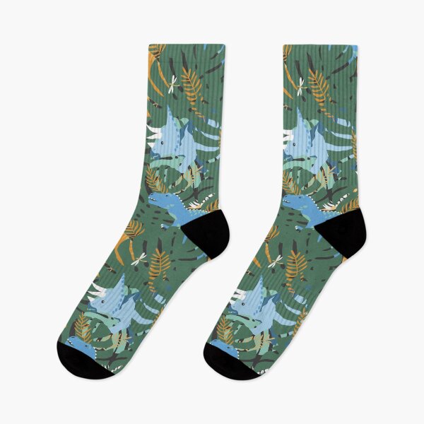 Item preview, Jungle Dinosaurs designed and sold by latheandquill.