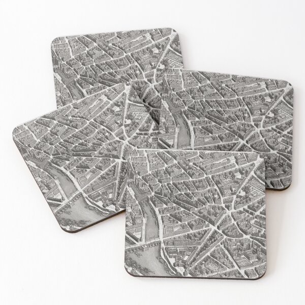 Item preview, 1739 Vintage Paris Map designed and sold by Gin  Neko.